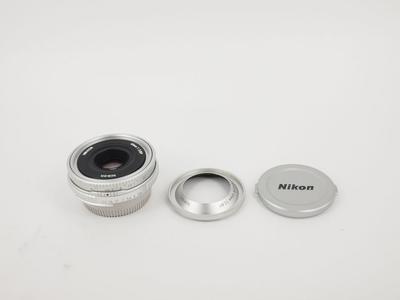 尼康 Nikon MF P45mm/F2.8 AIS 银色 超薄饼