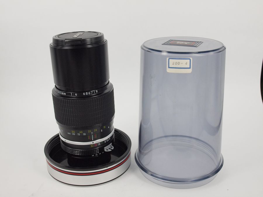  Nikon MF 200mm/F4 AI Original Collection Bucket Collection