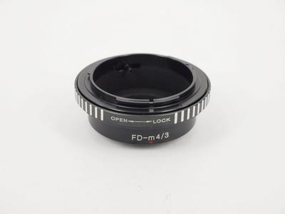 Canon FD －M43 转接环 佳能镜头 转 奥林巴斯 松下 微单