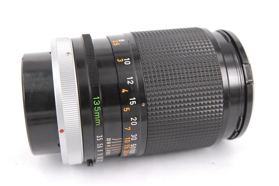佳能 Canon FD 135/3.5 长焦变焦镜头,手动对焦,FD卡口.
