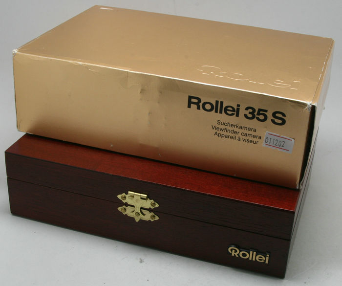 全新【禄来】Rollei 35s 60周年限量版金机 包装齐（011202）