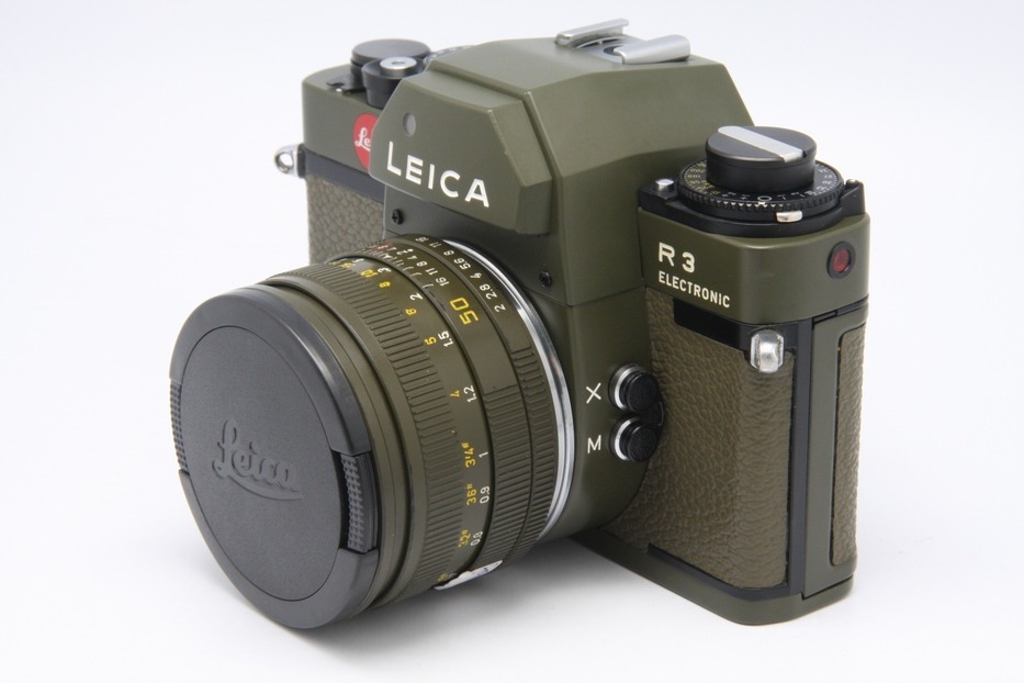 【广州恒运】徕卡LEICA R3+ LEITZ SUMMICRON-R 50/2 军绿版