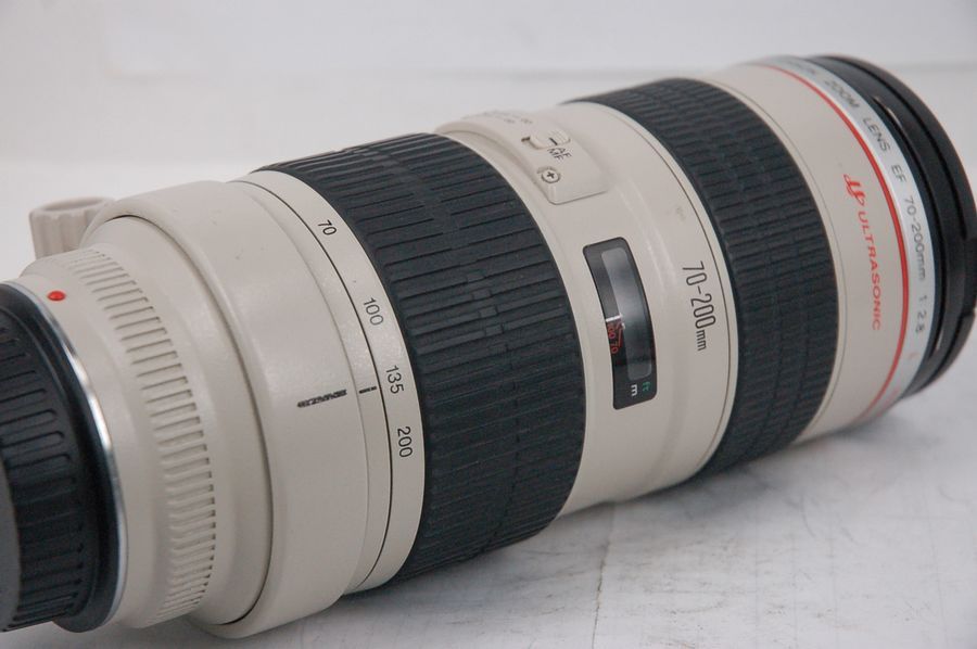 佳能 Canon EF 70-200/2.8L 小白,长焦变焦,自动对焦,带原罩