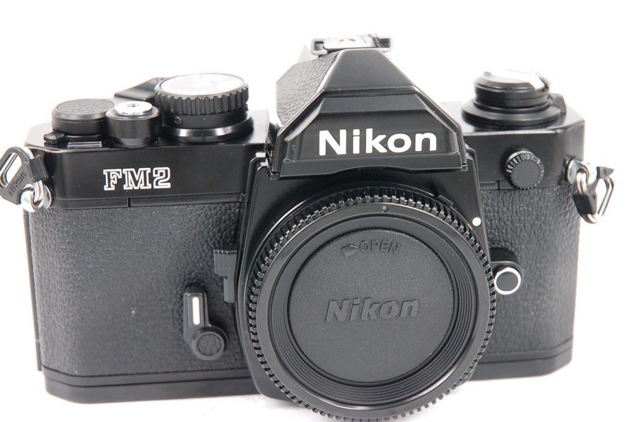 尼康 Nikon FM2 胶片单反相机机身黑色.