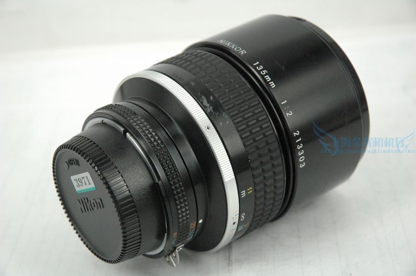 Nikon MF 135/2 AIS  人像定焦,手动对焦.
