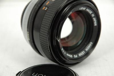 佳能 Canon FD 55/1.2 SSC 标准定焦镜头,手动对焦,FD卡口.