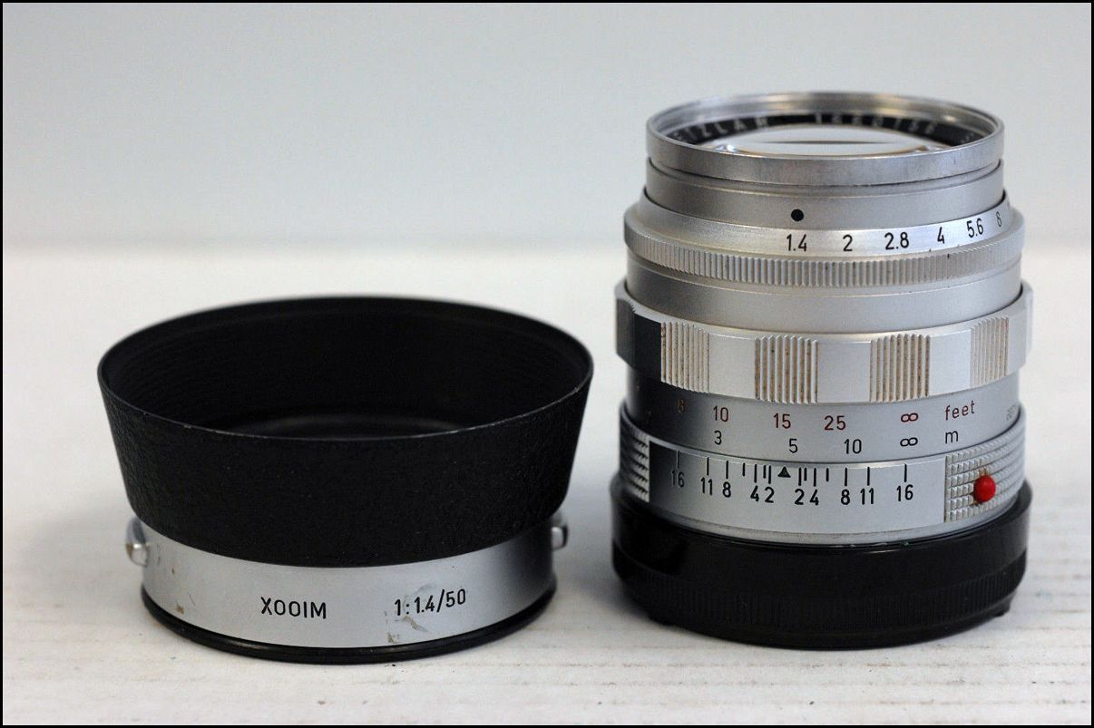 徕卡 Leica M 50/1.4 SUMMILUX E43 第一代！带光罩！