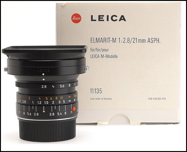 徕卡 Leica M 21/2.8 ELMARIT-M ASPH 好成色 带包装