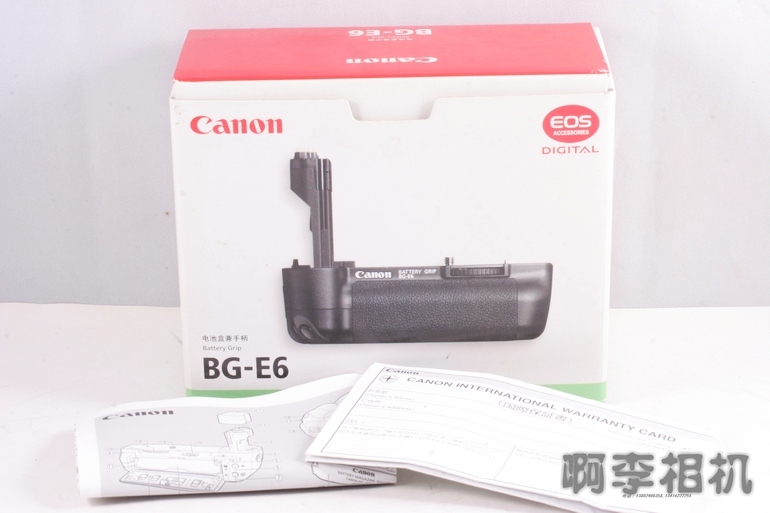 佳能 CANON BG-E6 (5DII专用) ，原厂手柄 成色新（带包装）