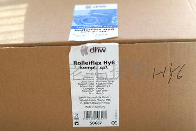 Rolleiflex 禄来 HY6 加 80/2.8 头加  645 后背 全新全包装 C00783