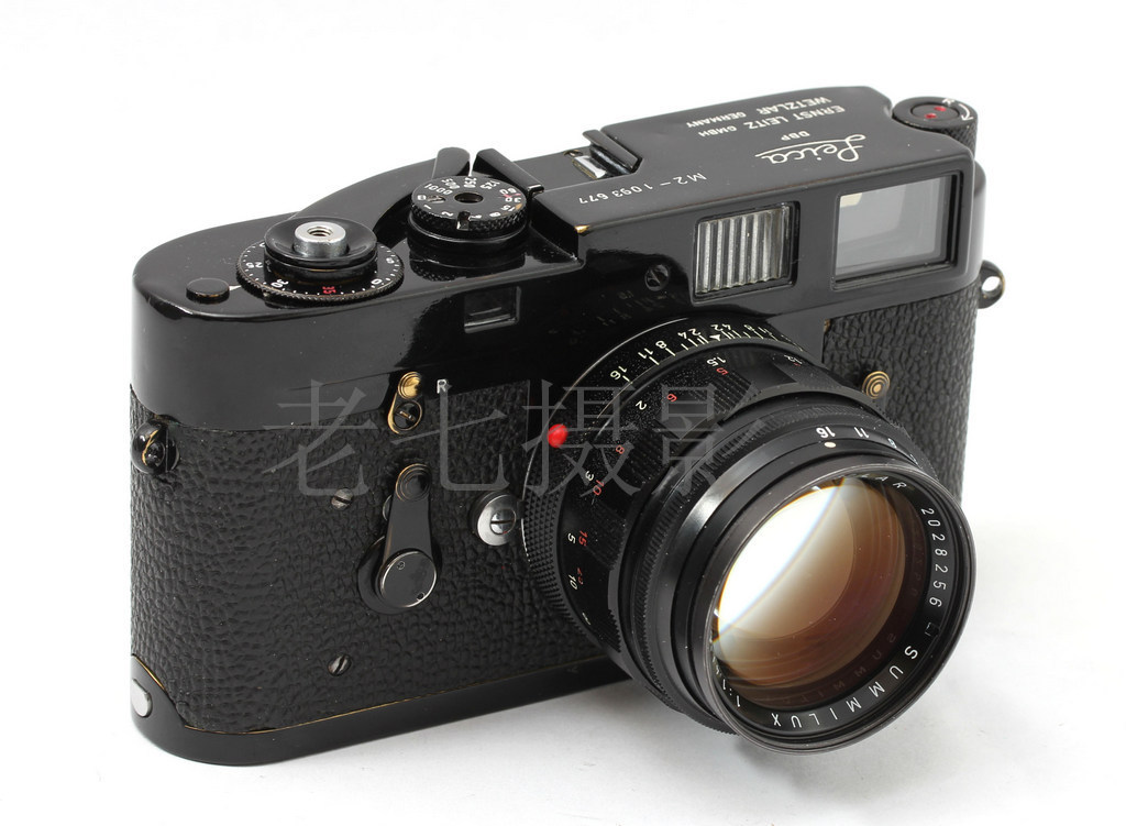 Leica/徕卡 M2 连 Summilux M 50/1.4  原装 黑漆  L00734