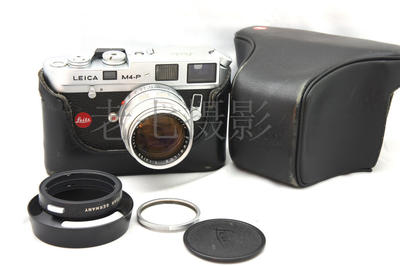 Leica/徕卡 M4-P Summilux M 50/1.4 一代 银色套装 带皮套 C01395