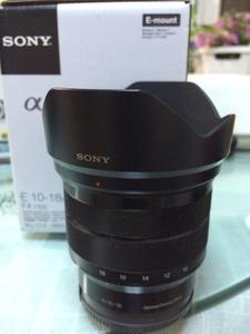 Sony/索尼 E 10-18 mm F4 OSS SEL1