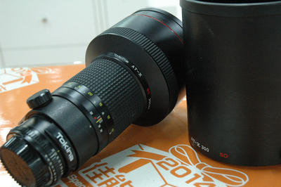 图丽 Tokina AT-X 300/2.8 SD 红圈,远摄定焦,手动对焦,尼康卡口,有原罩.