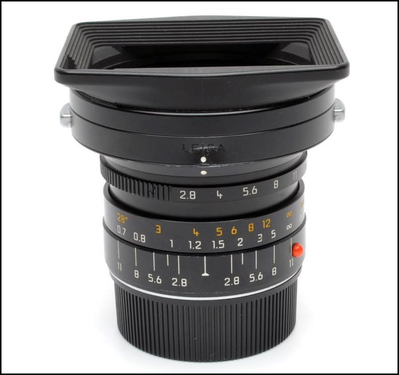 徕卡 Leica M 21/2.8 ELMARIT-M ASPH 带光罩 实用首选！