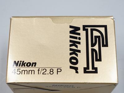 尼康 Nikon 45 F2.8 P 镜头（饼干头黑色）