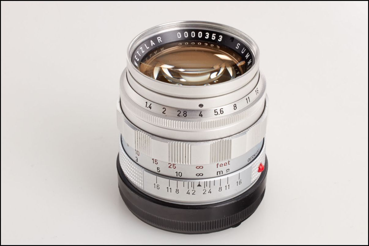 徕卡 【PROTOTYPE】Leica M 50/1.4 SUMMILUX 银色 试制版