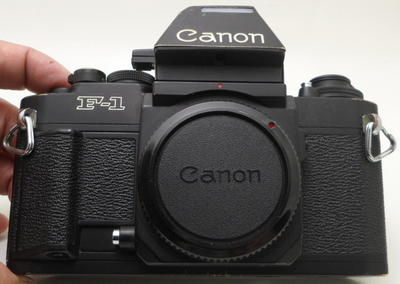 Canon/佳能 F-1 AE顶 黑漆机身
