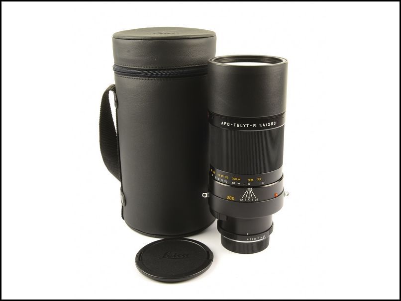 徕卡 Leica R 280/4 APO-TELYT-R ROM 好成色 带皮桶