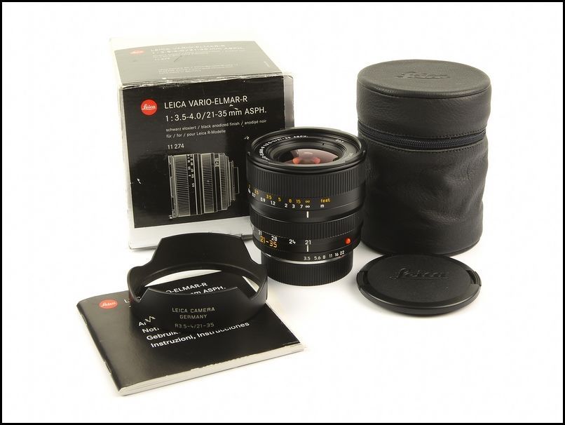 徕卡 Leica R 21-35/3.5-4.0 ASPH ROM 顶级广角变焦镜 带包装