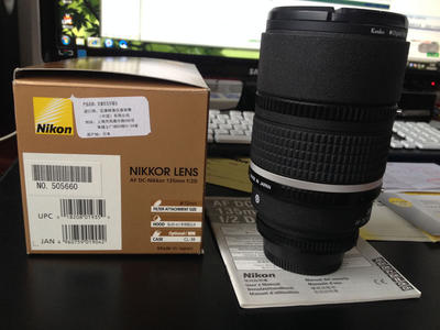 9成新行货尼康 AF Nikon 135mm F2 D 全包