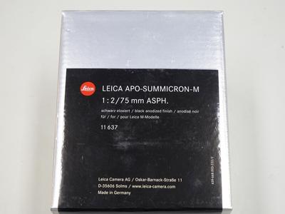 徕卡 Leica APO M 75 F2 ASPH 镜头