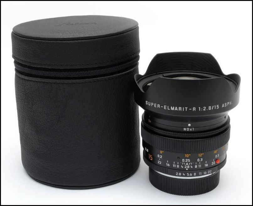 徕卡 Leica R 15/2.8 SUPER-ELMARIT-R ASPH ROM 超级牛镜！