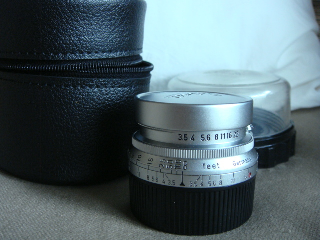 银色M35/3.5 莱卡镜头黑白片绝配