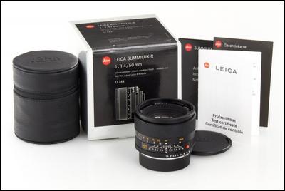 徕卡 Leica R 50/1.4 SUMMILUX-R E60 ROM 带银盒包装（新品展示品）