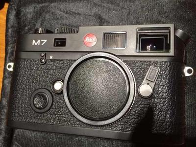 超新的黑色徕卡 M7相机-0.72取景器