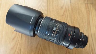 尼康AF80-400 4.5-5.6 VR一代长焦镜头