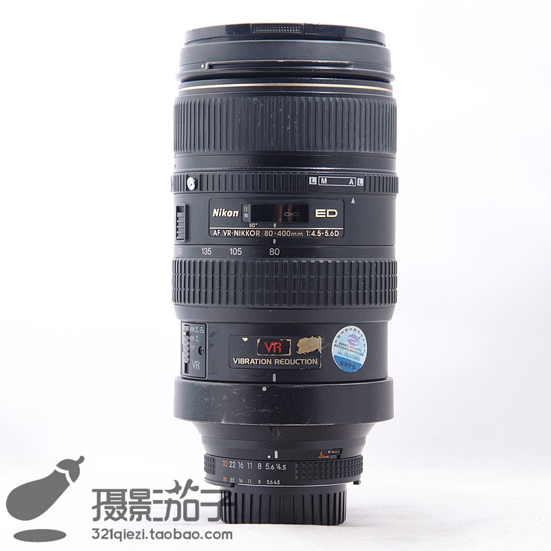 尼康 AF VR80-400mm f/4.5-5.6D ED镜头#9276