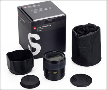 徕卡 Leica S 70/2.5 SUMMARIT-S ASPH 带包装（徕卡联保1年）