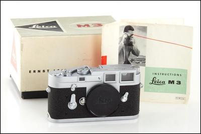 徕卡 Leica M3 银色 单次过片 经典旁轴M机 好成色 带包装 