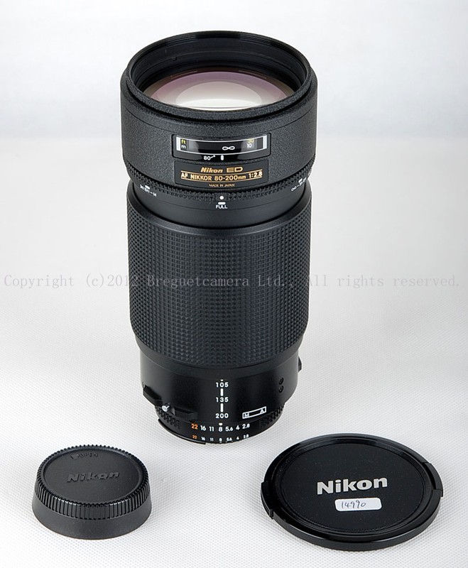 【特价收藏级美品】Nikon/尼康 AF NIKKOR 80-200/2.8 ED 第一代镜头 