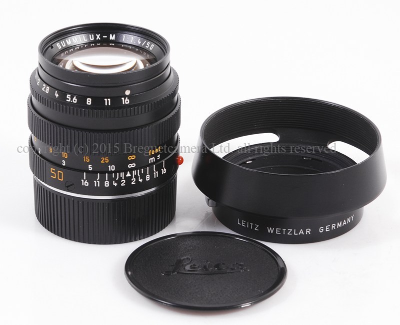 【美品】Leica/徕卡 SUMMILUX M 50/1.4 E43 后期348方字版德产 带光罩