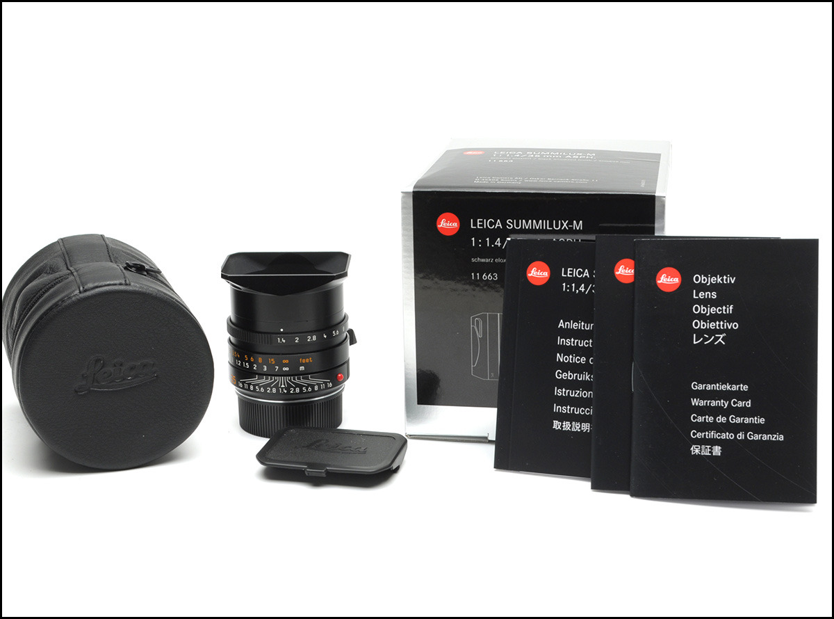 徕卡 Leica M 35/1.4 ASPH FLE 6-BIT 11663 广角镜头 带包装 
