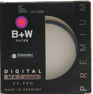 B+W 67mm XS-PRO MRC Nano UV XSP超薄多层纳米镀膜UV镜 保护镜