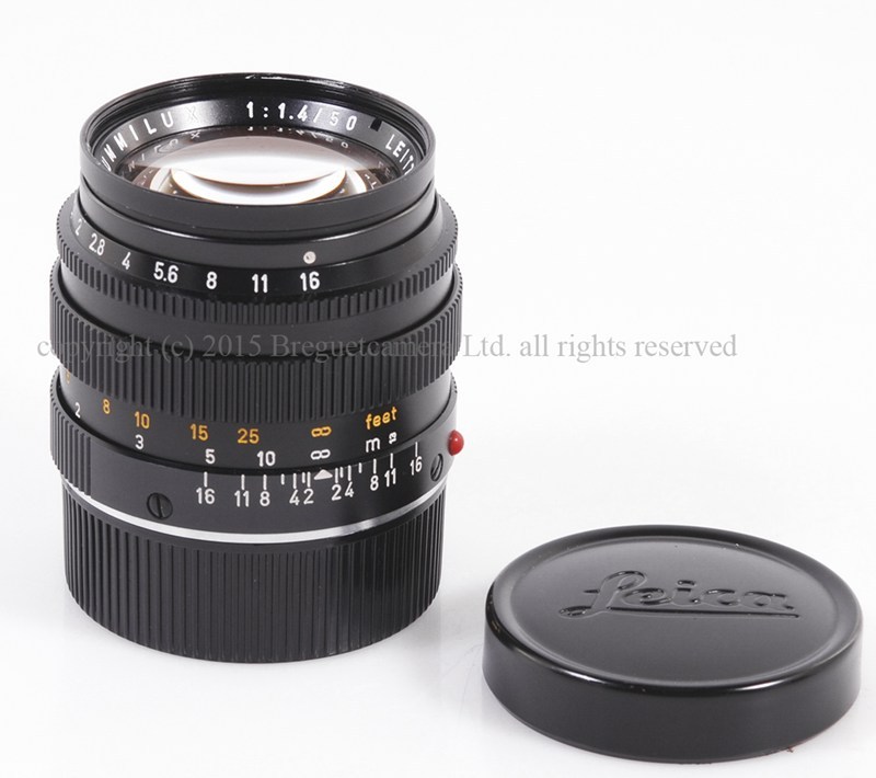 【美品】Leica/徕卡 M 50/1.4 leitz E43 黑色二代德产镜头 #HK6505X