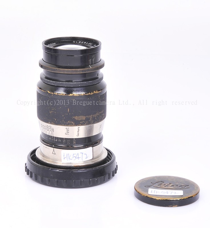 徠卡 Elmar 90/4 黑漆LEICA LTM 39螺口镜头 #HK5472