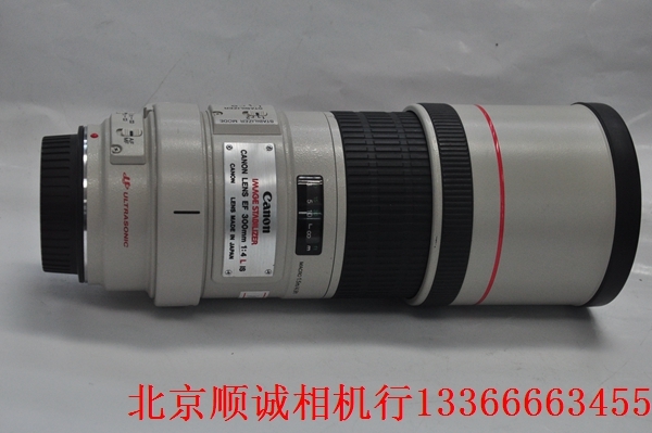 ★★北京顺诚相机行★★ EF 300/4 L IS USM (8064) 镜片完美，功能完好。 