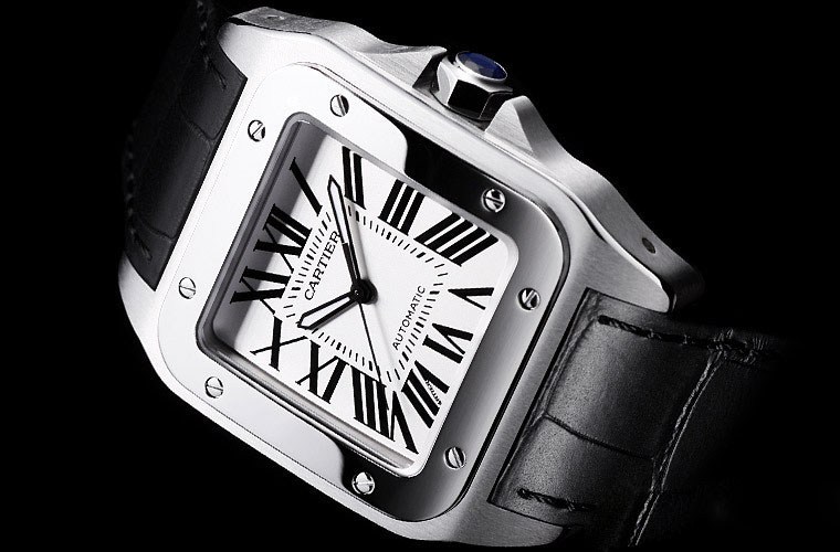 【美品】Cartier/卡地亚 SANTOS 100系列W20073X8自动机械腕表 #04833