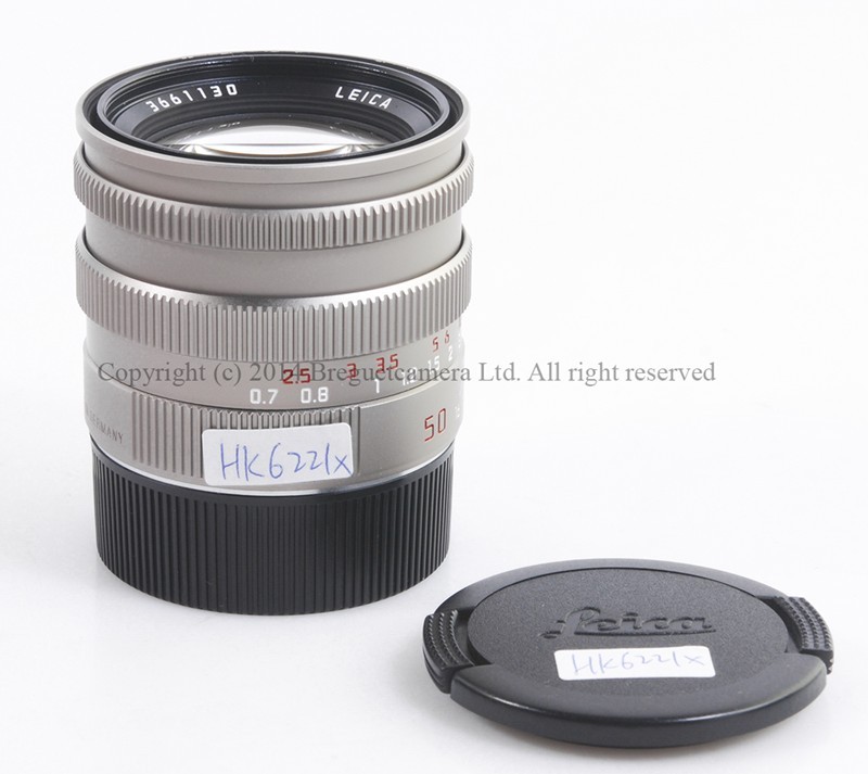 【美品】Leica/徕卡 SUMMILUX-M 50/1.4 E46 钛版 #HK6221X