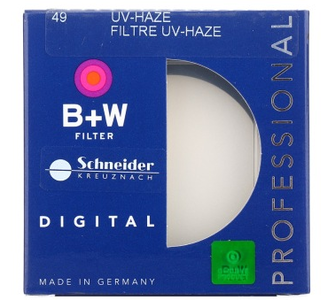 B+W 49mm PRO UV 单膜铜圈 大陆正品行货