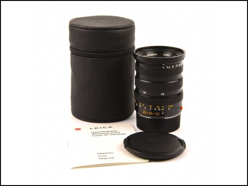 徕卡 Leica M 28-35-50/4 ASPH E55 原厂6-BIT