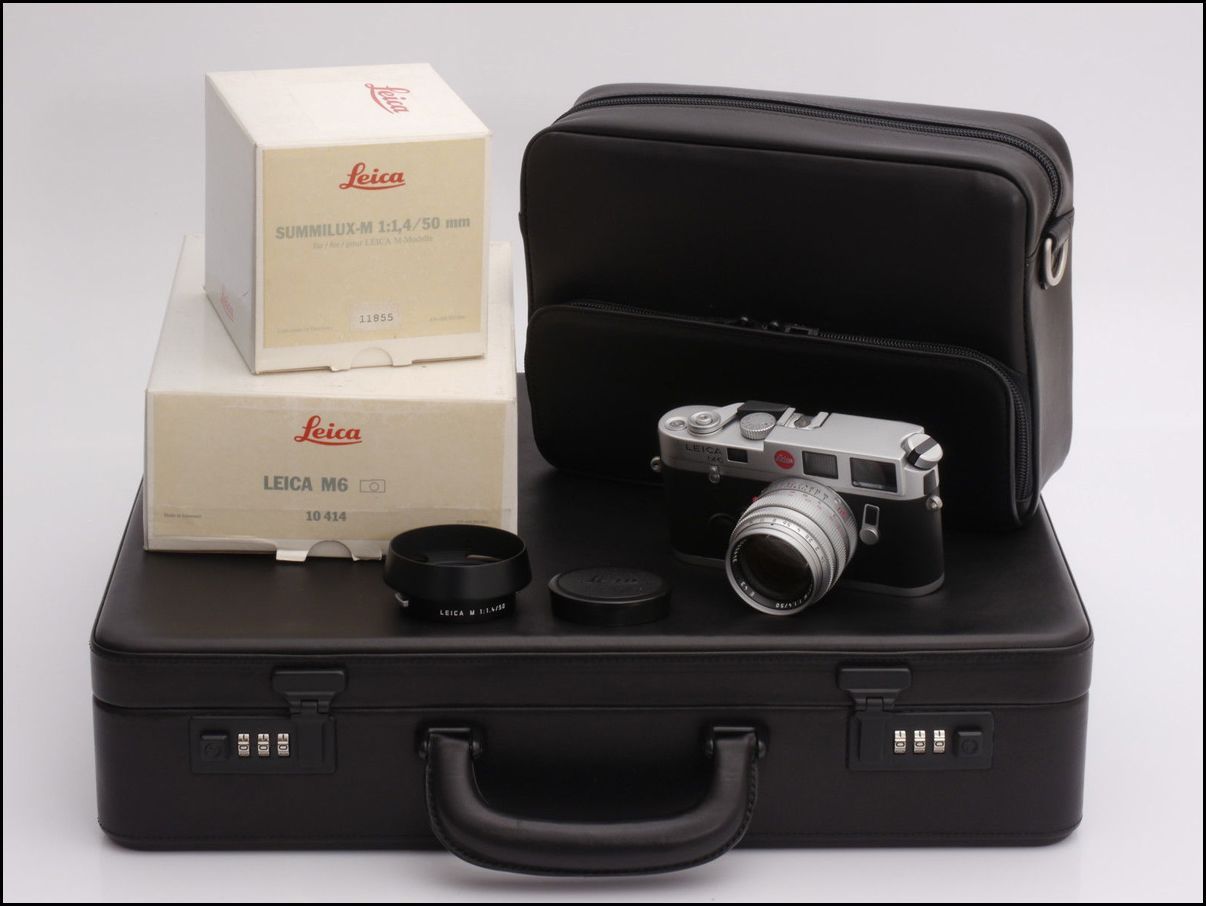 徕卡 Leica M6 + 50/1.4 Traveler Set 旅行者套机 整套齐全 