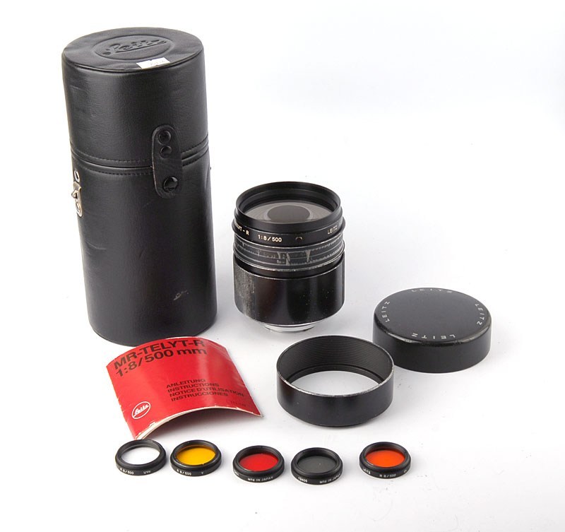 【良品】Leica/徕卡 MR-Telyt-R 500/8折返 带皮套  #75114