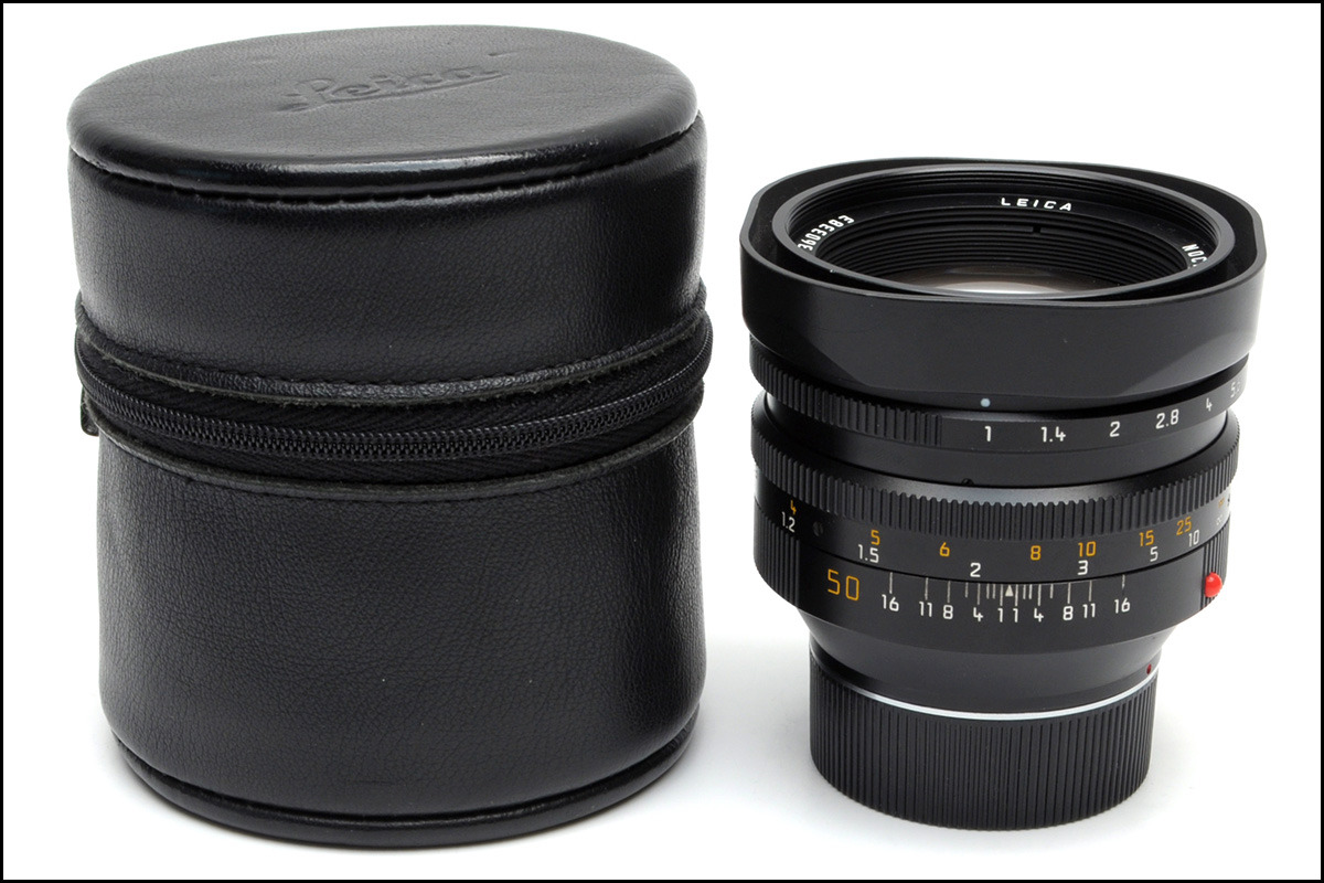 徕卡 Leica M 50/1.0 NOCTILUX-M 原厂6-BIT 第四代 自带罩 好成色 