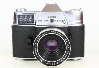 KODAK RETINA REFLEX IV + 施耐德 50/1.9 DKL 德产胶片单反相机
