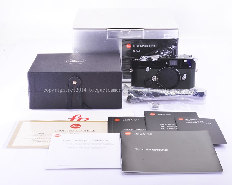 【特价 新同品】Leica/徕卡 MP 0.72 黑漆机身银色 特别订制熊猫版本 #HK5595